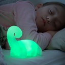 Lamparita Que Cambia De Color Con Forma De Dinosaurio