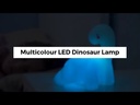 Lampe LED multicolore Dinosaure Lightosaurus InnovaGoods