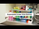 Évier à étagère extensible Shibblek InnovaGoods 2 étagères