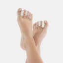 Separatori rilassanti per dita dei piedi in gel InnovaGoods 2 unità