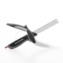 Scissor knife with integrated mini cutting board Scible InnovaGoods