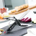 Scissor knife with integrated mini cutting board Scible InnovaGoods