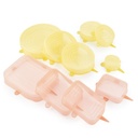 Set di 10 coperchi da cucina riutilizzabili e regolabili Lilyd InnovaGoods