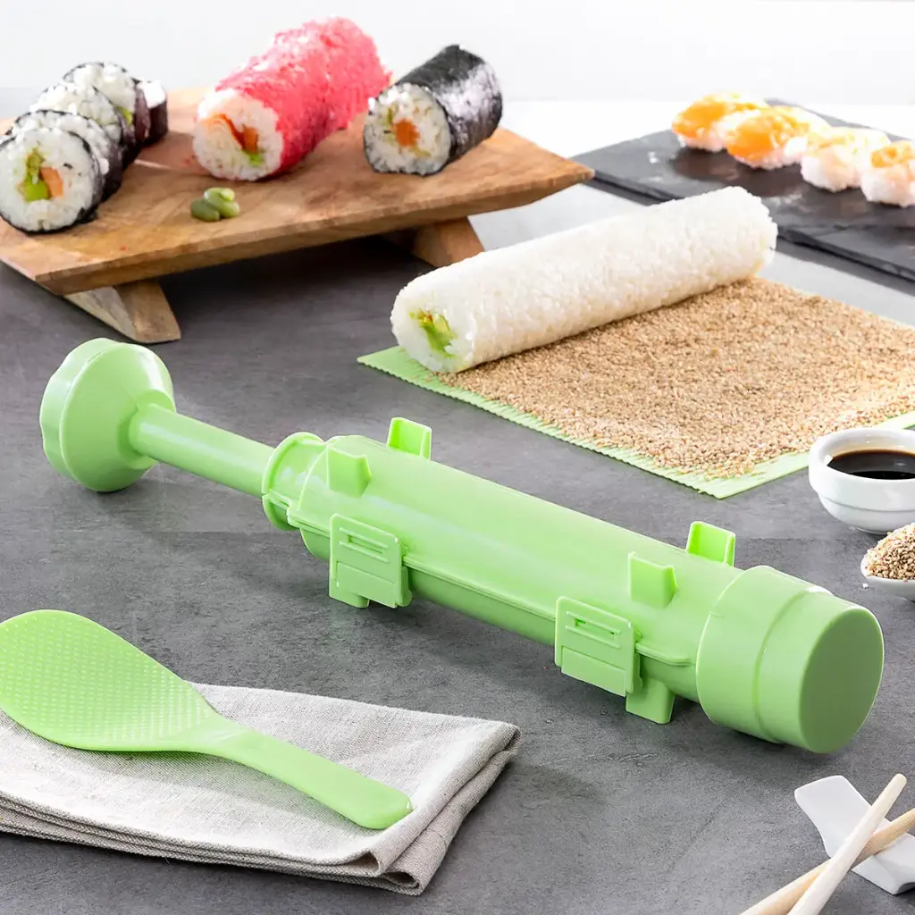 Set sushi con ricette Suzooka InnovaGoods 3 Pezzi