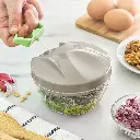 Mini Tritatutto Manuale con Cavo Spinop InnovaGoods