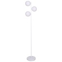 DKD Home Decor Lampada da terra 35 x 25 x 167 cm Vetro Metallo Bianco 220 V 50 W