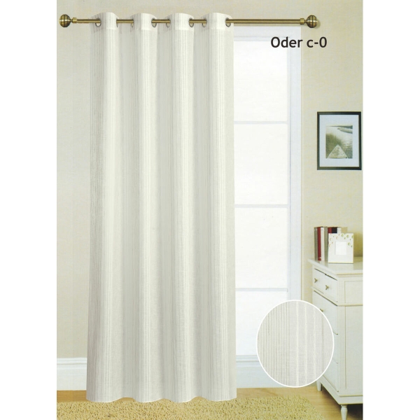 Hosteline ODER Vorhang Soft Green 140 x 260 cm