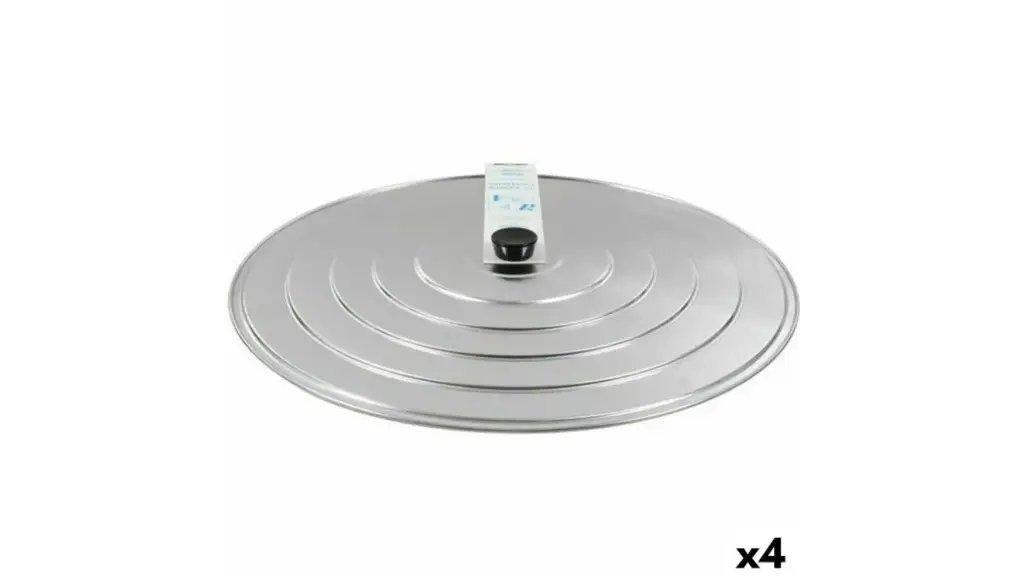 Couvercle pour poêle VR Aluminium 80 x 80 x 3 cm (4 Unités)