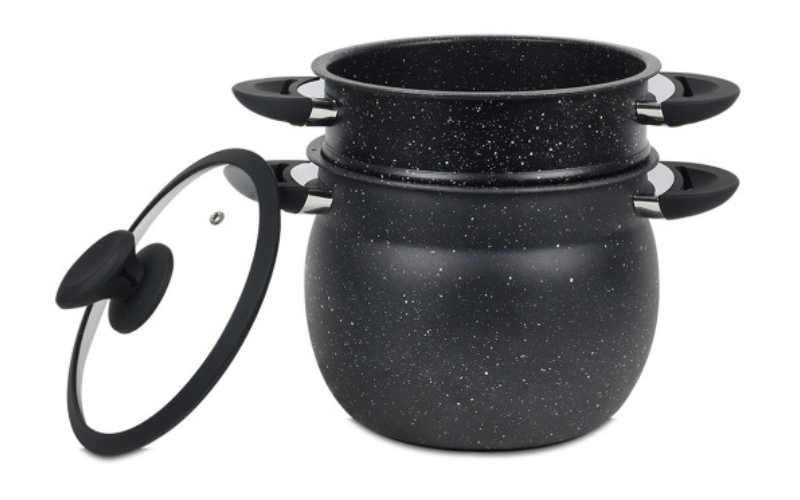 Couscous-Maker Royalty Line 9L 24 cm aus Aluminium