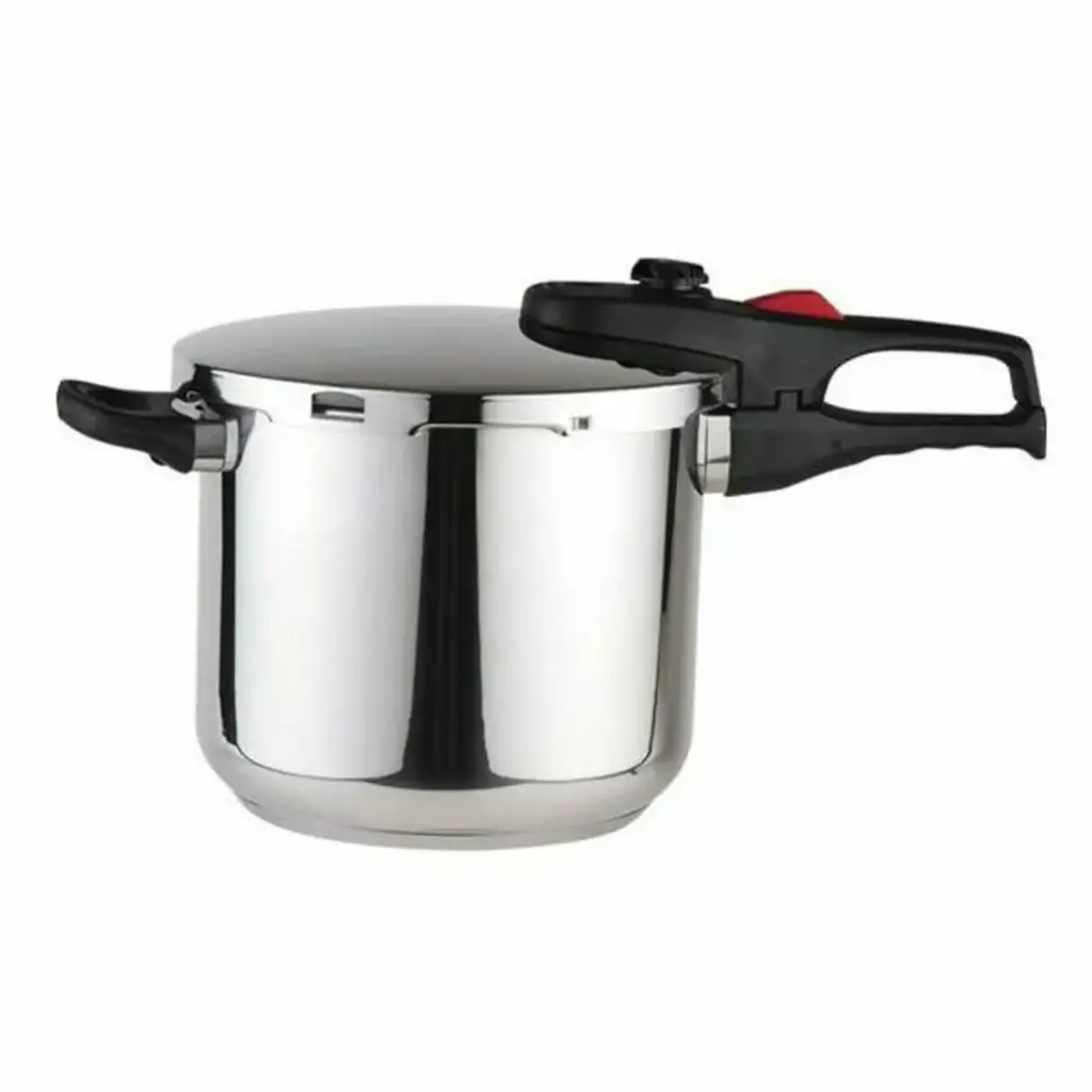 Magefesa Practika Plus 3.2 L pressure cooker in stainless steel, All types of heat sources including induction