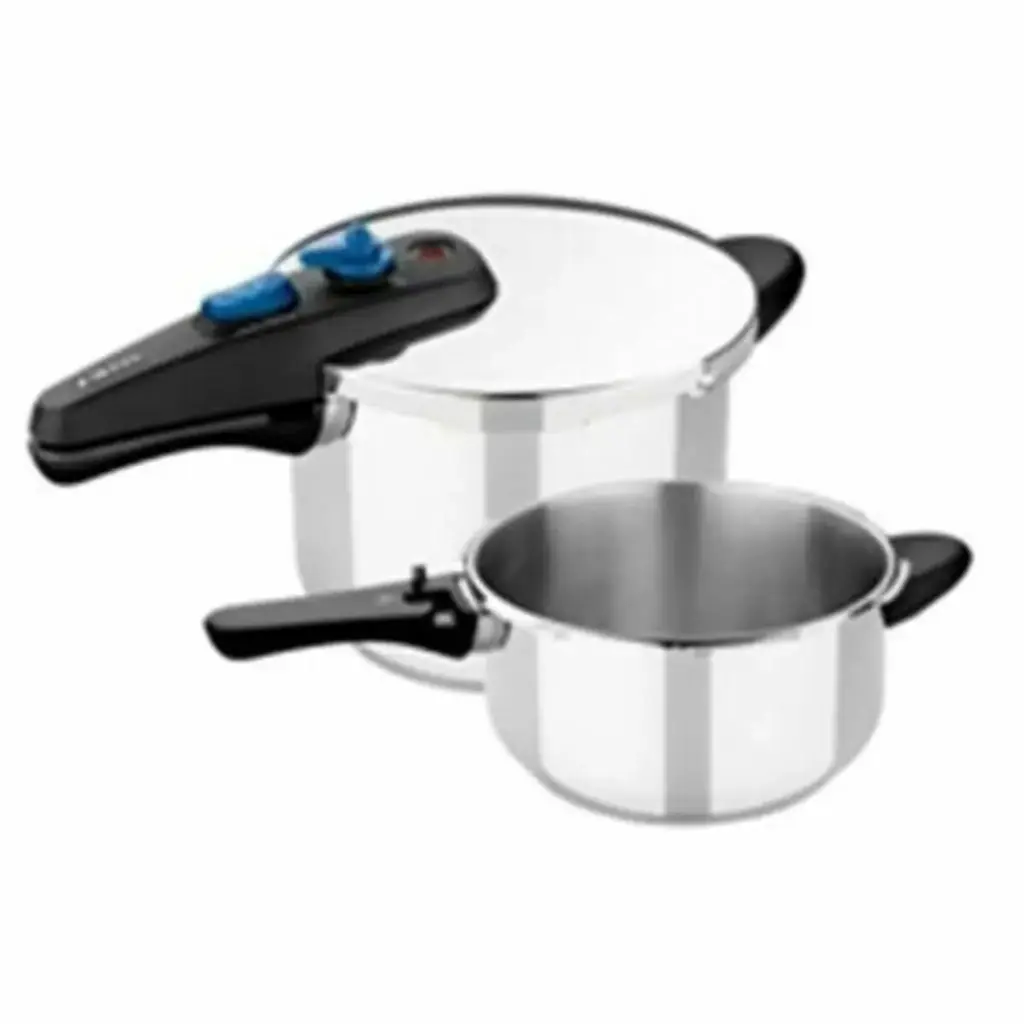 Olla a presión Monix M570005 (2 piezas) en acero inoxidable 6 L