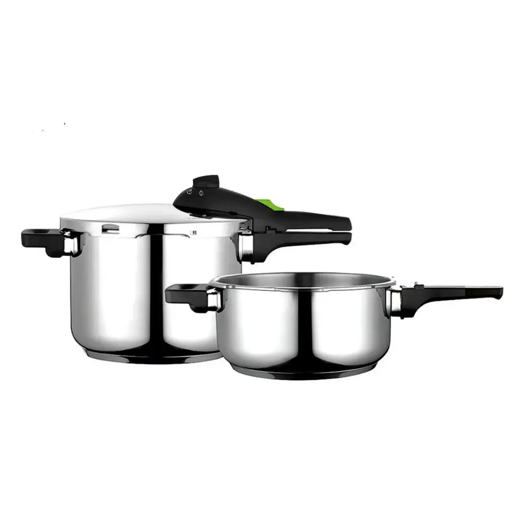 Fagor Rapid Pressure Cooker Set in 18/10 Stainless Steel 2 Pieces