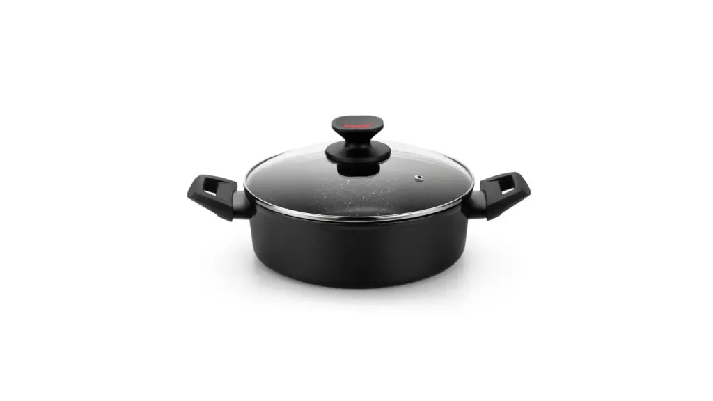 Monix TITAN ROCK Kochtopf 32 cm Schwarz