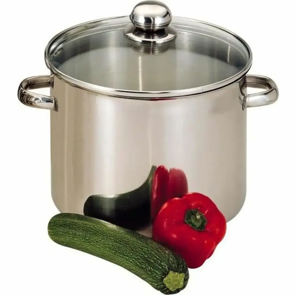 Baumalu stockpot Silver Metal Stainless steel 24 cm 16 L