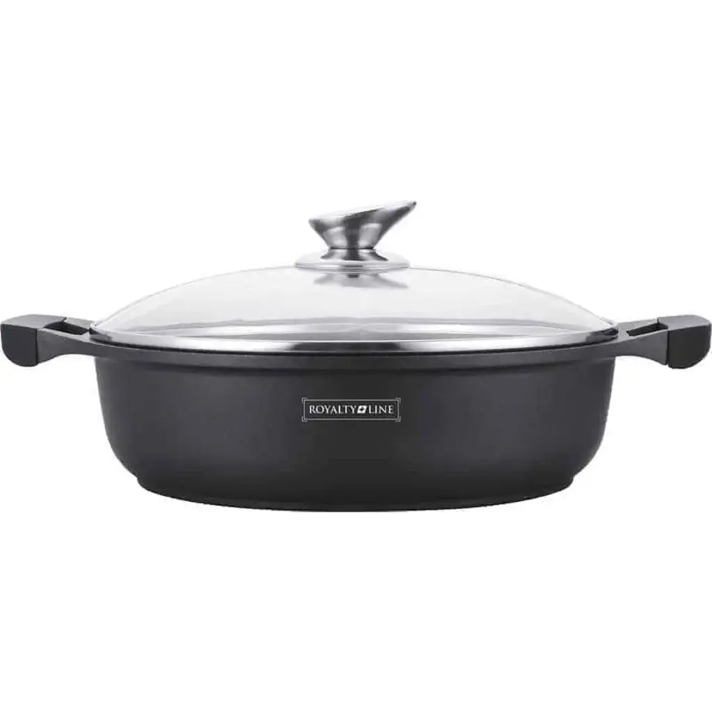 Royalty Line Saucepan Black 28 cm 28 x 28 x 9 cm