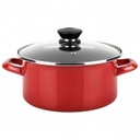 FAGOR Optimax Red Saucepan Enameled Steel (Ø 18 x 10 cm)