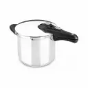 Pentola a Pressione BRA in Acciaio Inox 2 programmi di cottura e sistema di blocco dell'apertura, adatta a tutti i tipi di cucine