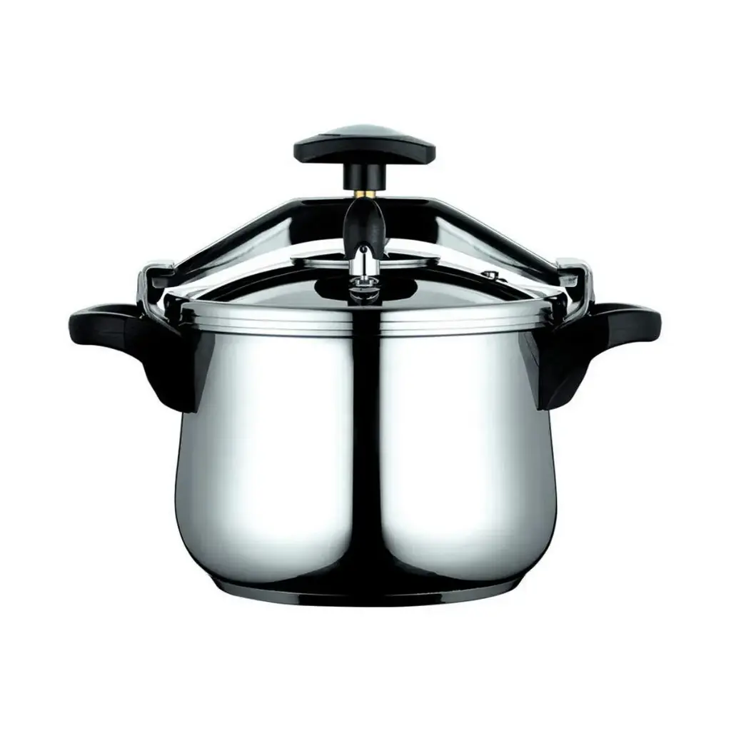 FAGOR pressure cooker in stainless steel compatible with all types of heat sources