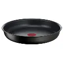 Tefal L76305 Bratpfanne aus schwarzem Aluminium, 26 cm