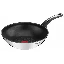 Wok Tefal Emotion Acier inoxydable 28 cm (1 Unité)