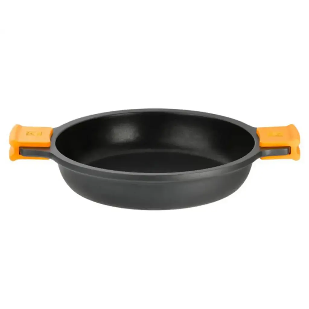 Casserole BRA A270545 Black Black/Orange Metal Aluminum (45 cm)