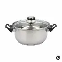 Cacerola con Tapa de Cristal Quid Habitat