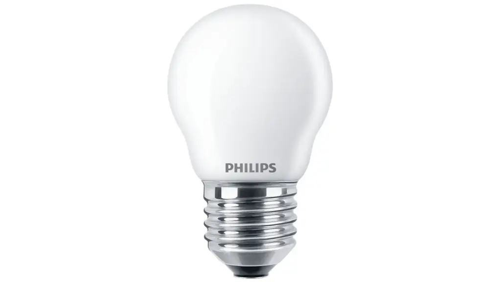 Philips F LED lamp 40 W 4.3 W E27 470 lm 4.5 x 8.2 cm (2700 K)