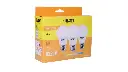 Pack of 3 LED bulbs EDM 98206 F 60 W 10 W 68 W E27 810 Lm 932 Lm 6 x 10.8 cm (3200 K)