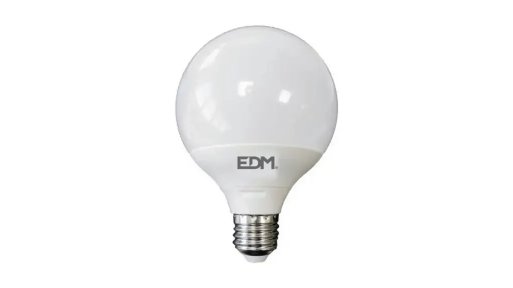 LED lamp EDM 98802 F 100 W 15 W E27 1521 Lm 12.5 x 14 cm (6400 K)