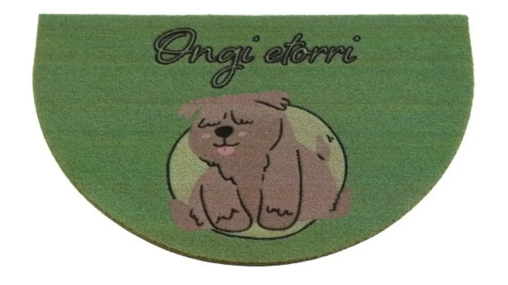 Doormat Versa Ongi Etorri Bear Thermoplastic Coconut Fibers 25 x 5 x 75 cm
