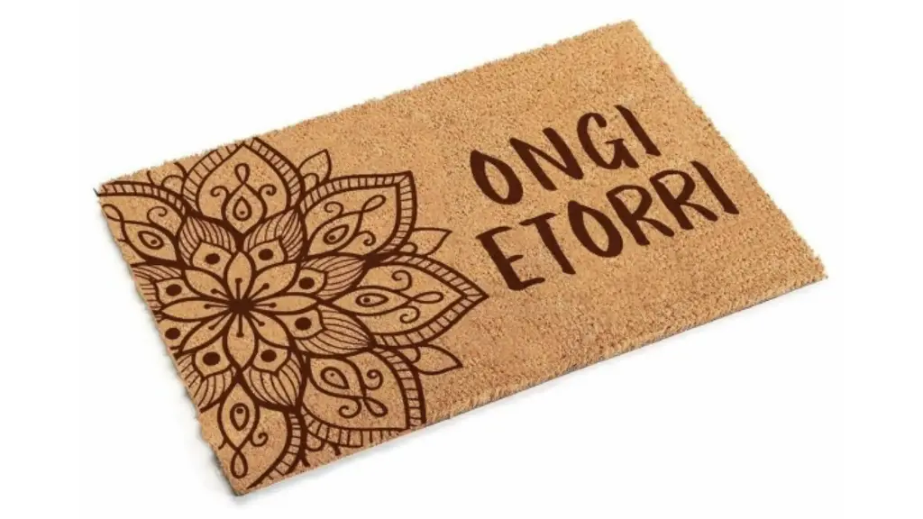 Fußmatte Ongi Etorri Versa Mandala Kokosfasern Pop 40 x 2 x 60 cm