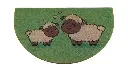 Versa Sheep Doormat Thermoplastic Coconut Fibers 25 x 5 x 75 cm