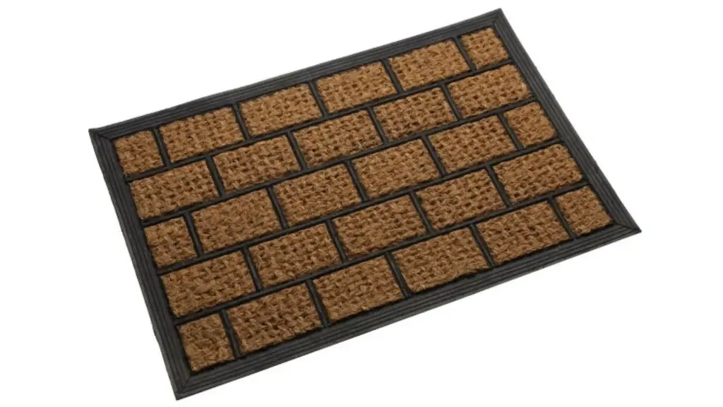 Versa Coconut Fibers Doormat 40 x 2 x 60 cm