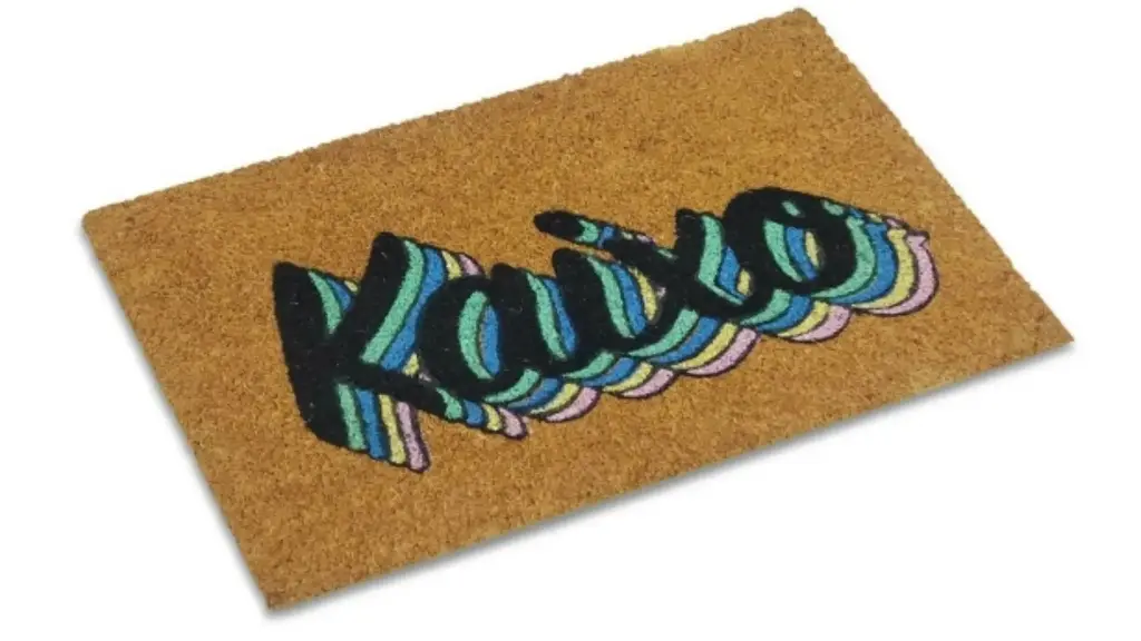 Fußmatte Versa Kaixo Kokosfasern 40 x 2 x 60 cm