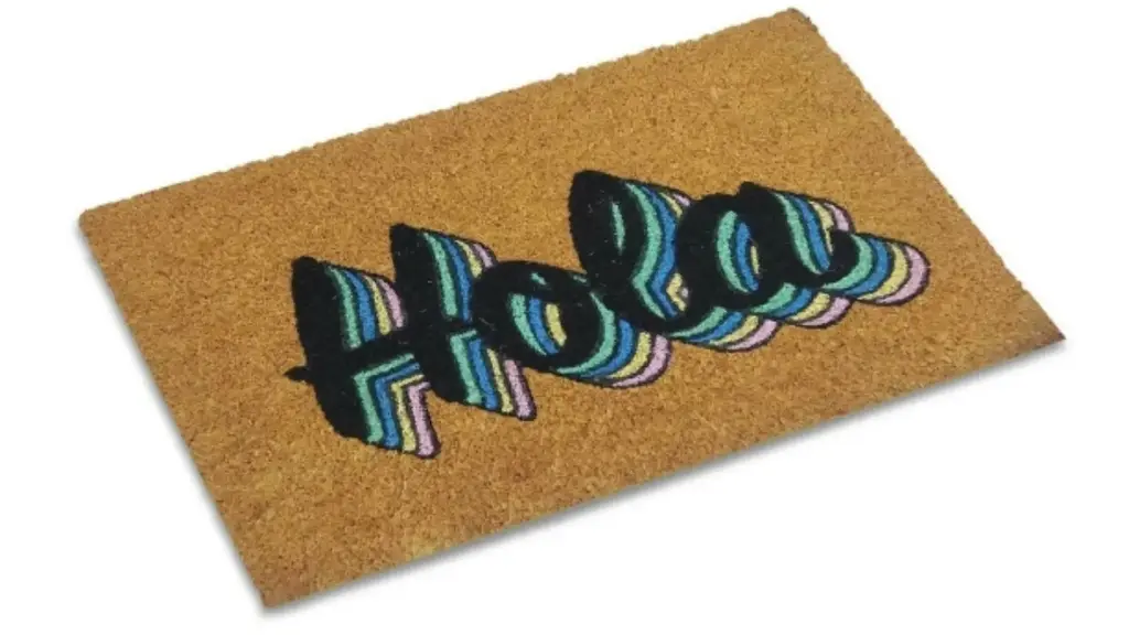 Fußmatte Versa Hola Kokosfasern 40 x 2 x 60 cm
