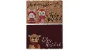 Paillasson DKD Home Decor Rouge Multicouleur PVC Fibres de coco 60 x 40 x 1,5 cm (2 Unités)
