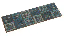 Versa Thermoplastische Fußmatte Kokosfasern 25 x 5 x 75 cm