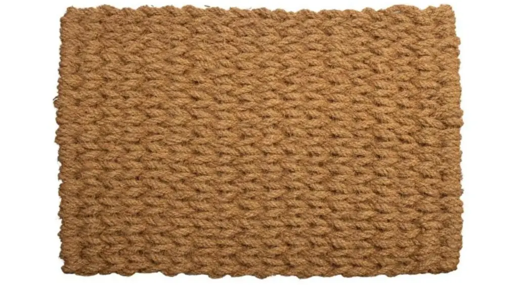 Fußmatte Alexandra House Living Natürliche Kokosfasern 3 x 90 x 60 cm