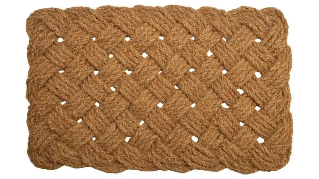 Fußmatte Alexandra House Living Natürliche Kokosfasern 3 x 90 x 55 cm