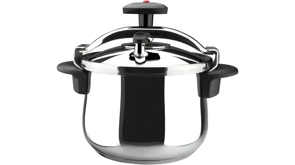 Magefesa STAR BOMBEAD Metall-Schnellkochtopf aus Edelstahl, induktionskompatibel (6 L)