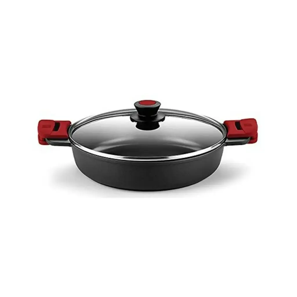 Saucepan with Glass Lid BRA Premiere A4105 (24 cm)
