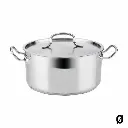 Pentola con Coperchio Quid Azzero Acciaio inox