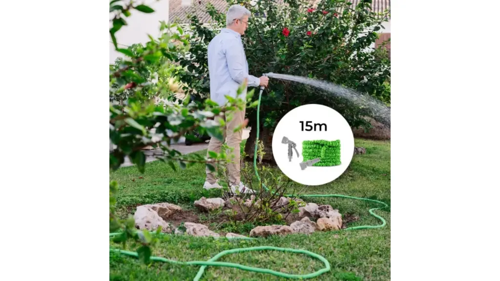 Tuyau d’Arrosage Extensible Hoostend InnovaGoods 15 m 