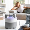 Lampe anti-moustiques à aspiration KL Silen InnovaGoods 