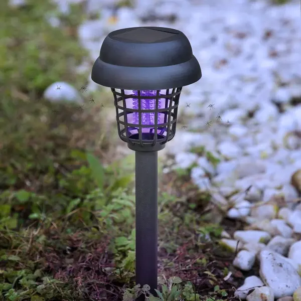 Lampe de Jardin Solaire Anti-moustiques Garlam InnovaGoods 