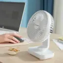 Ventilateur de Bureau Rechargeable Fanrec InnovaGoods 5,4'' 3600 mAh / 13,3 W 