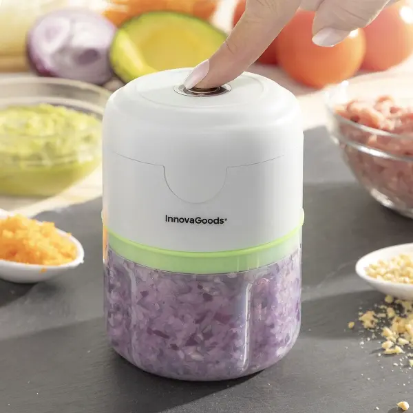 Mini Hachoir Rechargeable et Portable Echoppie InnovaGoods 