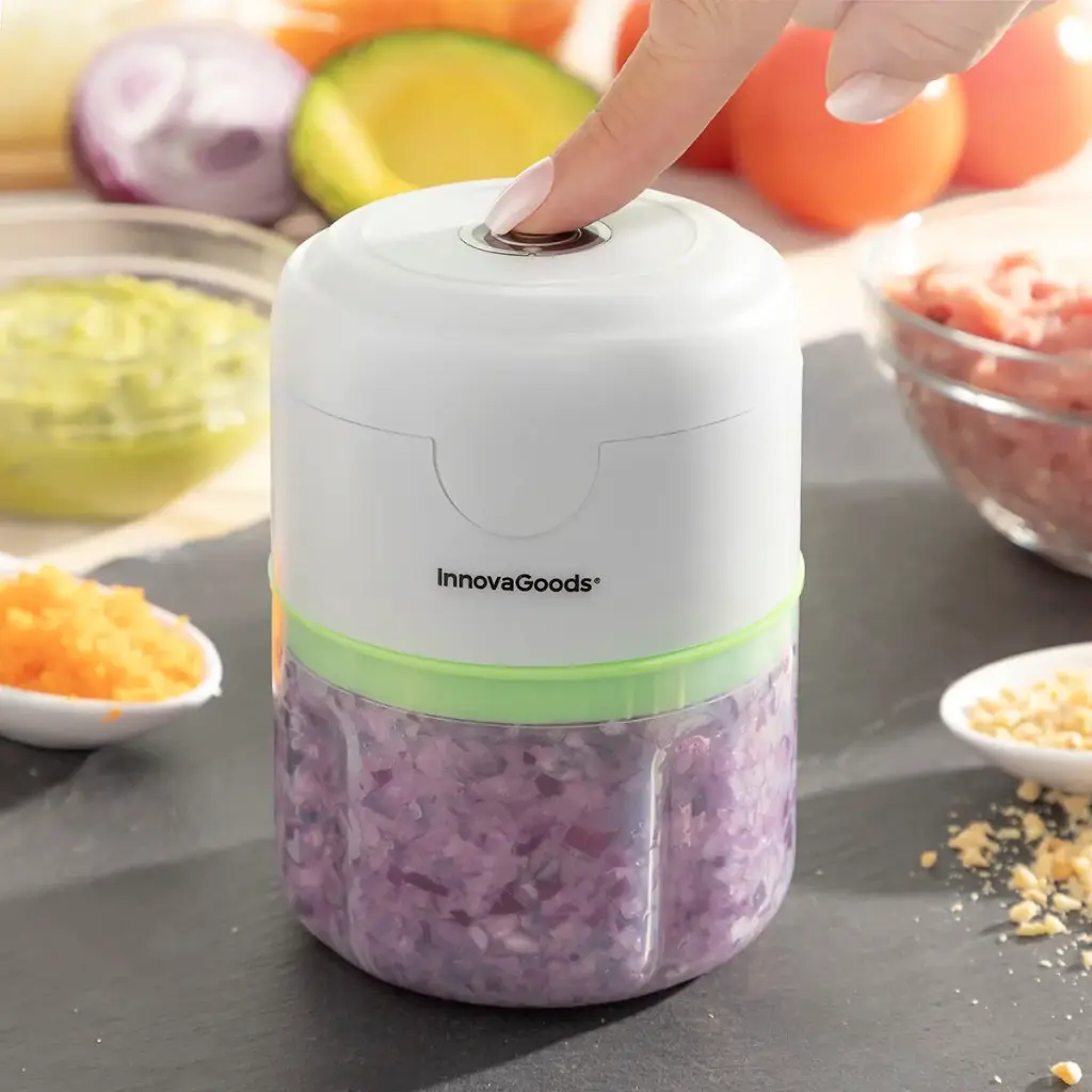 Mini Hachoir Rechargeable et Portable Echoppie InnovaGoods 