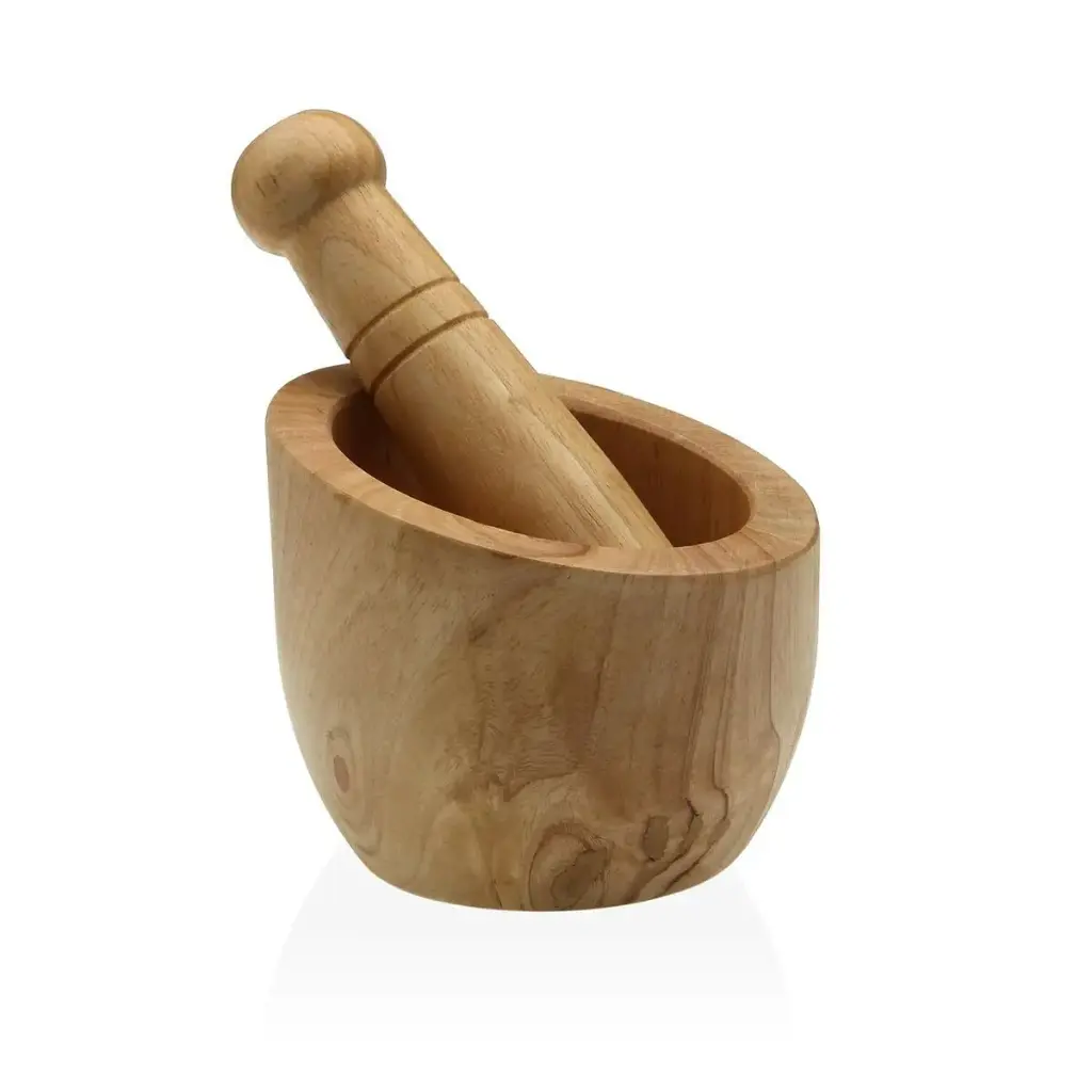 Mortier de cuisine Versa Bois Bambou 14,5 cm