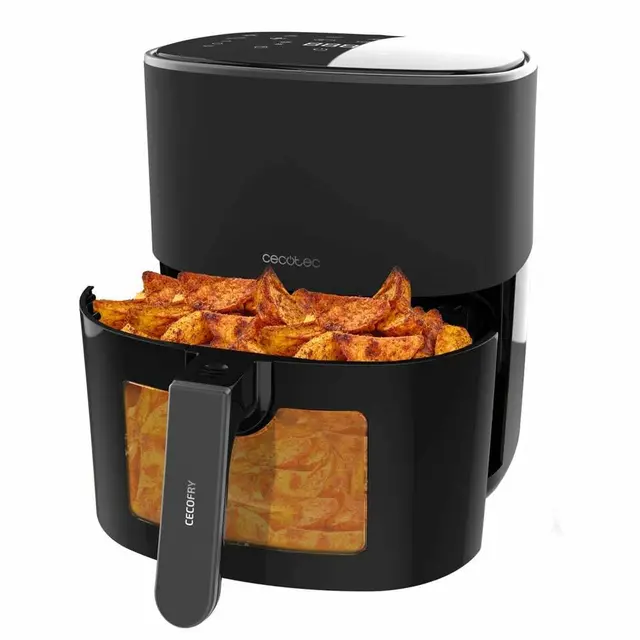 Friteuse à Air Cecotec Cecofry Fantastik Window 6500 1700 W 6,5 L, 12 Modes de Cuisson, Tactile, Noir
